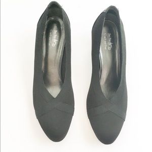 Coach and Four Heels Black Nylon Design